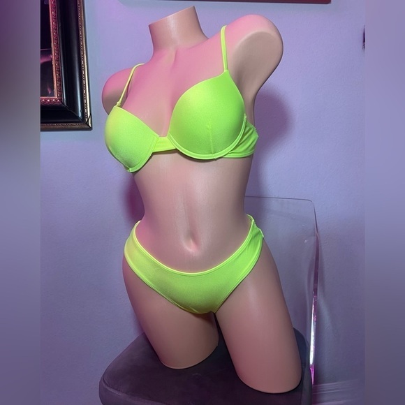 COPY - Uplift Me Push Up Bikini (green) - Picture 8 of 13